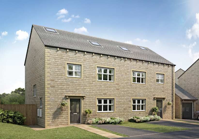 The Halton 4 Bedroom Home in Skipton Ellerwood by Space Homes